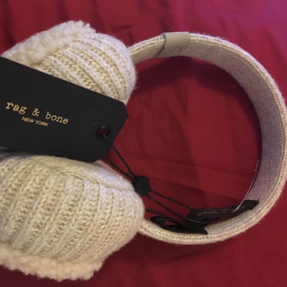 rag & bone Accessories - Rag & Bone Mink Sutton Earmuffs
